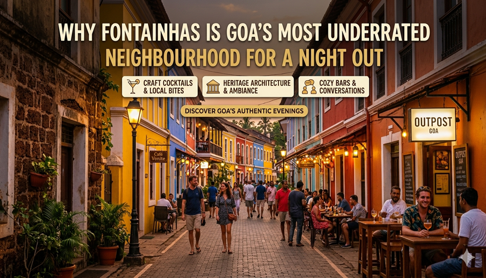 Why Fontainhas is Goa's Most Underrated Neighbourhood for a Night Out