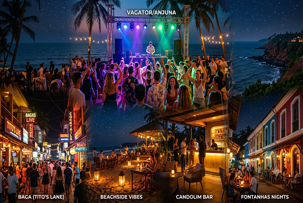 Best Nightlife Spots in North Goa